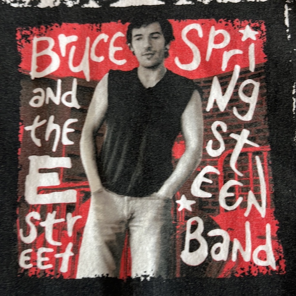 Bruce Springsteen E Street‎ Band T-Shirt USA 2002 Anchor Group Tab Size XL